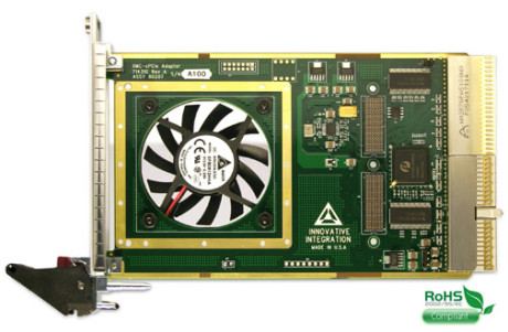 XMC to CompactPCI adapter, use a XMC data acquisition and FPGA board in a CompactPCI rack.