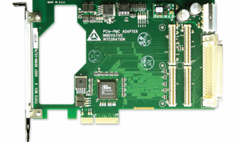 Adapter for PMC modules so they can be used in PCIe motherboards.