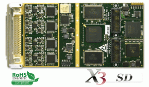 X3-SD, 16 channels of Adc for Data Acquisition and recording applications using a Spartan3 FPGA.
