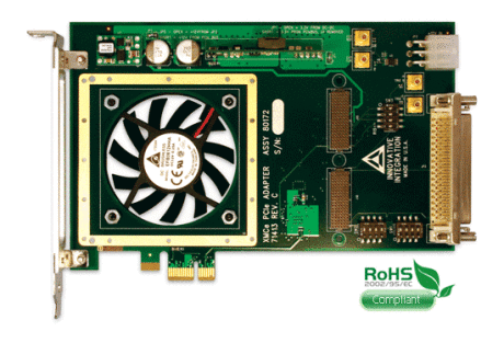 Adapter for XMC modules so they can be used in PCIe motherboards.