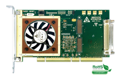 Adapter for XMC modules so they can be used in PCI motherboards.