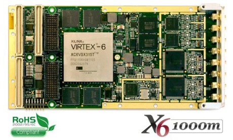 X6-1000M 1GSPS Adc & Dac FPGA board