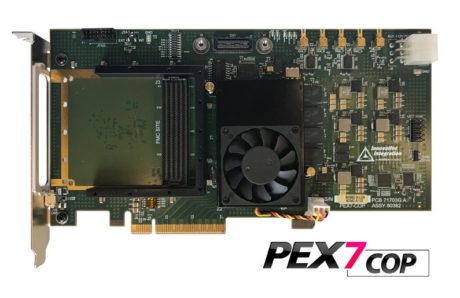 PEX7-COP PCIe CoProcessor with Kintex7 FPGA and HPC FMC site