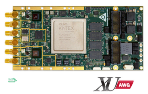 Dual 5.1GSPS 16-bit DAC's, PLL, Kintex Ultrascale, DDR4 DRAM, PCIe, XMC module