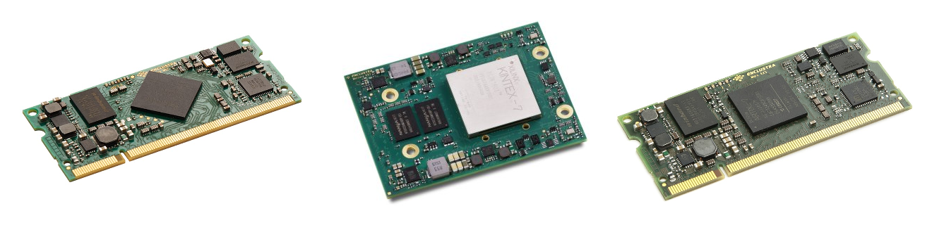 Assortment of FPGA, SoC, MPSoC boards for embedded applications